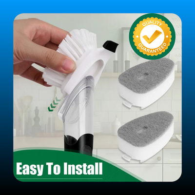 Soap Dispensing Dish Scrub Brush