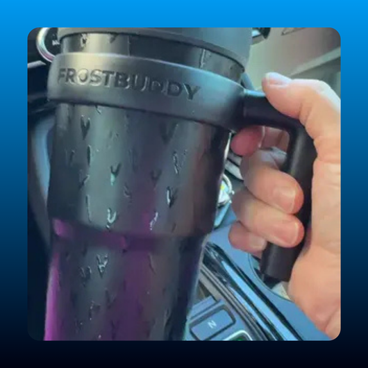 Ergonomic Grip Handle for Tumblers