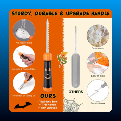 Pumpkin Carving Kit with Stencils
