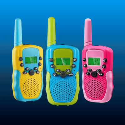 Kids Walkie Talkies, 3 Pack
