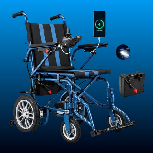 Foldable Electric Power Wheelchair
