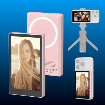 Magnetic Phone Selfie Monitor Screen for iPhone