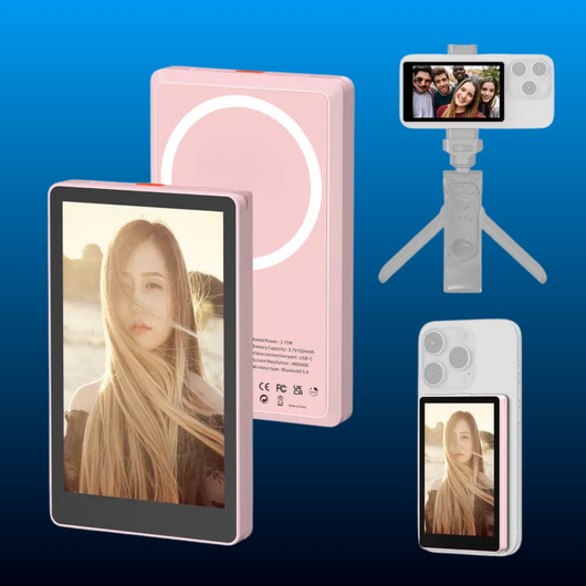 Magnetic Phone Selfie Monitor Screen for iPhone