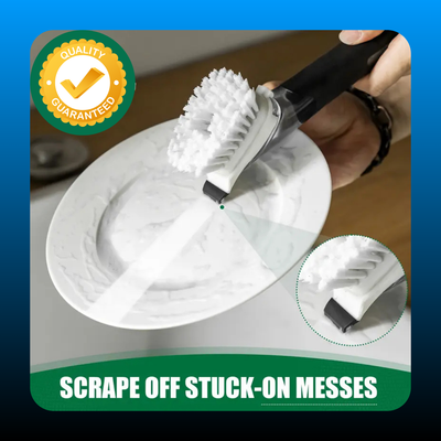 Soap Dispensing Dish Scrub Brush