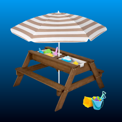 3-in-1 Kids Sand and Water Table