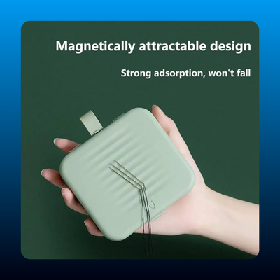 Portable Travel Home Mini Sewing Kit with Needle Threader & Scissors