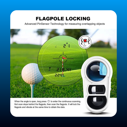 Laser Golf Rangefinder with Slope