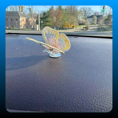 3D Moving Butterfly Car Decoration (6 Pack)