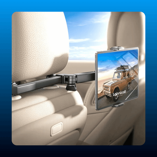 Car Headrest Phone and Tablet Holder