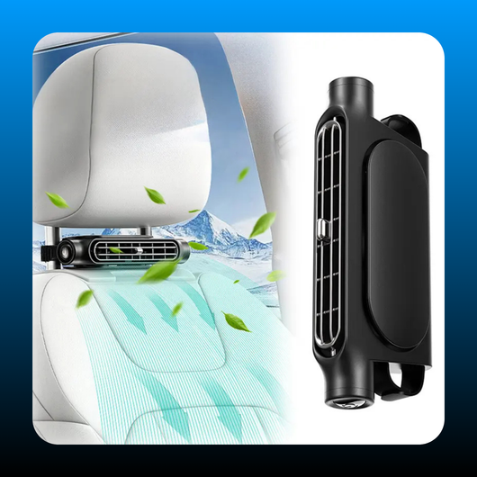 Dual Outlet Solar Car Vent Fan