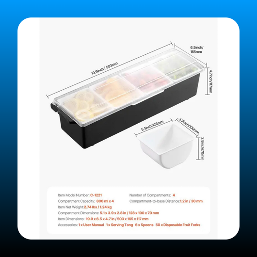 Chilled Condiment Server