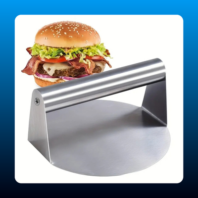 Stainless Steel Hamburger Press