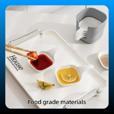 Dipping Sauce Plate & Holder Set