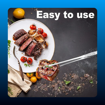 Stainless Steel Korean BBQ Tongs