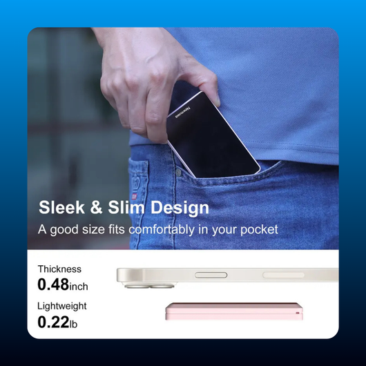 Magnetic Phone Selfie Monitor Screen for iPhone
