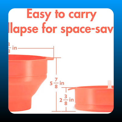 Silicone Popcorn Maker Bowl for Microwave