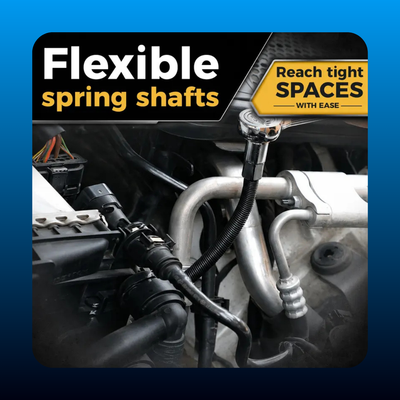 Flexible Socket Extension Bar Set (3 pcs)