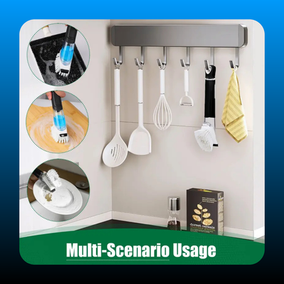 Soap Dispensing Dish Scrub Brush