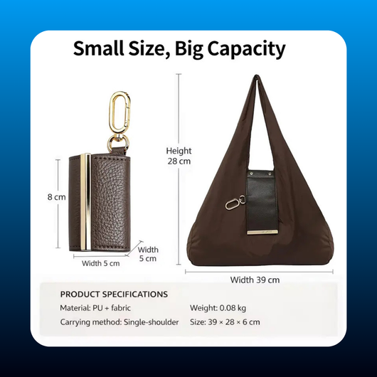 Foldable Keychain Bag Reusable Grocery Bags