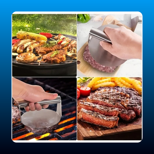Stainless Steel Hamburger Press