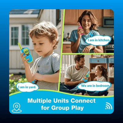 Kids Walkie Talkies, 3 Pack