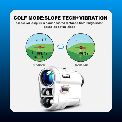 Laser Golf Rangefinder with Slope