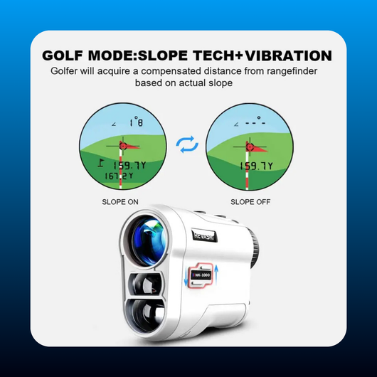 Laser Golf Rangefinder with Slope