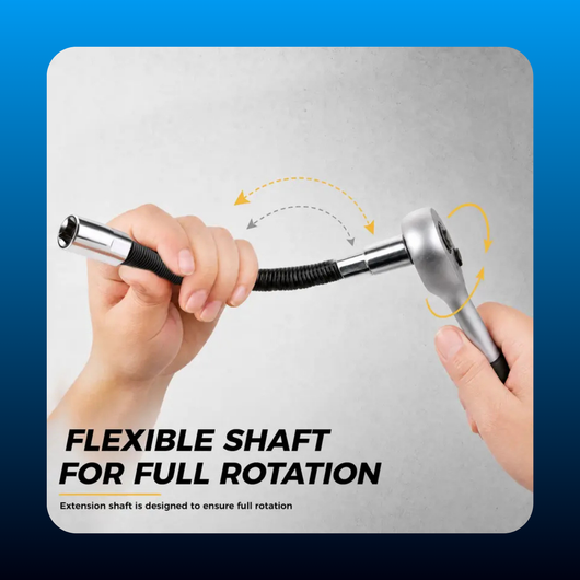 Flexible Socket Extension Bar Set (3 pcs)