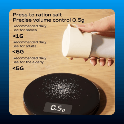 Push-Press Glass Seasoning Bottles