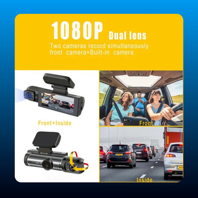Dual Lens 1080P Dash Cam
