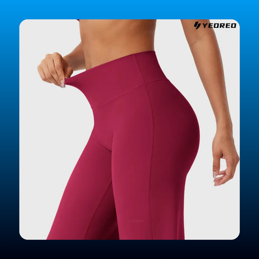 High Waist Flare Leggings