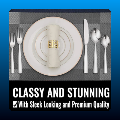 48-Piece Silverware Set