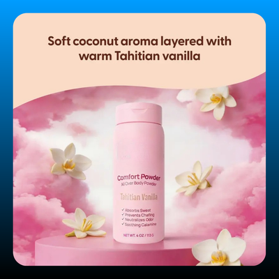 Talc Free Anti Chafe Body & Foot Dusting Powder Deodorant