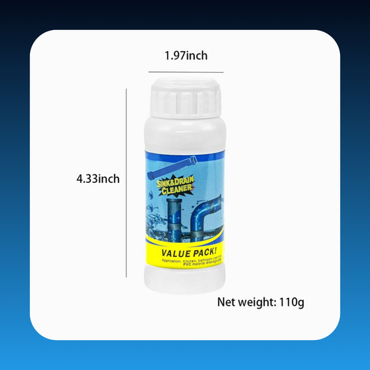 Powerful Sink and Drain Cleaner Powder