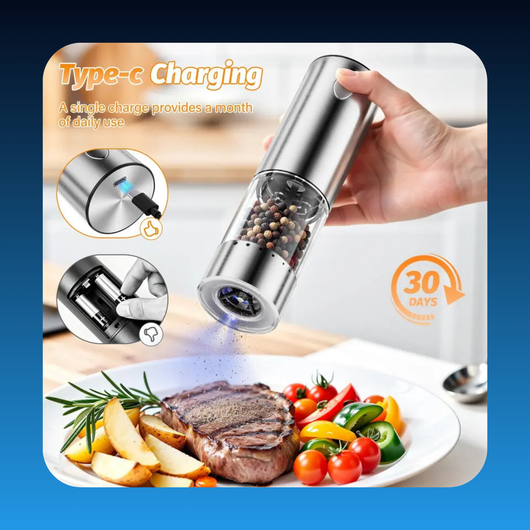 Electric Salt & Pepper Grinder Sets