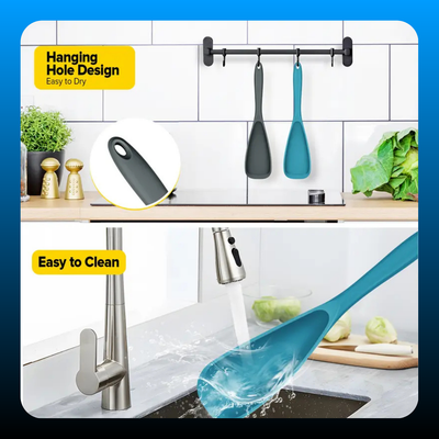 Heat Resistant Cooking Spatula (2 Pack)