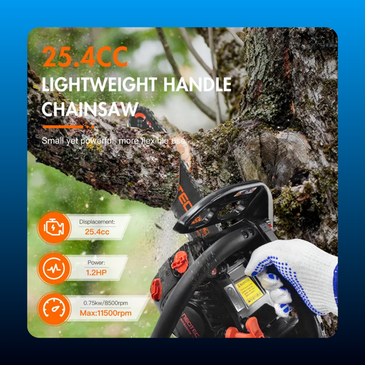 12 Inch Top Handle Gas Chainsaw