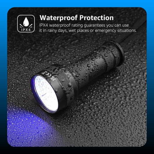 Handheld UV Blacklight Flashlight