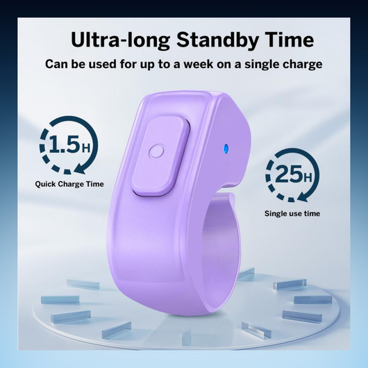 Hands-Free Ring Screen Scroller