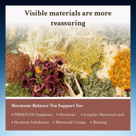 Hormone Balance Herbal Tea for Women PMS PCOS and Menstrual Support