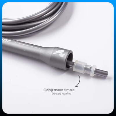 Adjustable Boxing Jump Rope w/ Unbreakable Handles