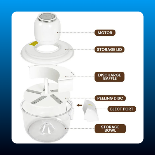 Automatic Potato & Garlic Peeler