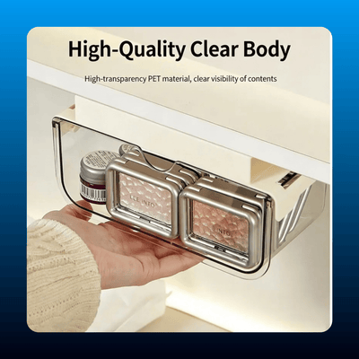 Under Cabinet Pull-Out Storage Organizer
