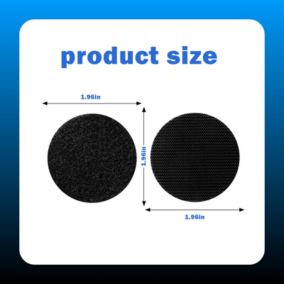Round Size Self Adhesive Hook Loop Tape