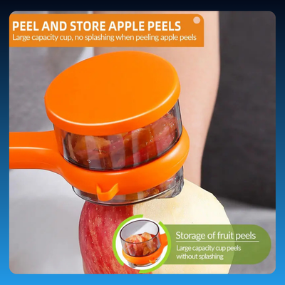 Peeling Knife with Peel Collector