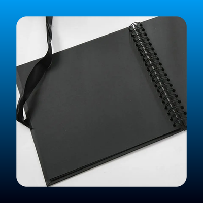 Spiral DIY Photo Album with Ribbon
