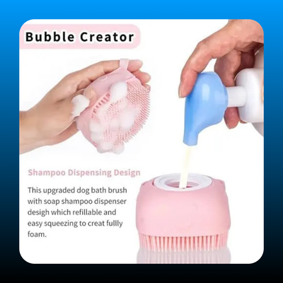 Pet Grooming Bath Massage Brush