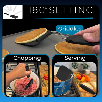 Adaptable Spatula with Seven Adjustable Angles