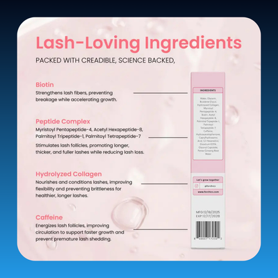 Eyelash Enhancing Serum with Powerful Peptides & Plant Botanicals