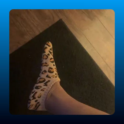 Barefoot Water Shoes with Leopard Print